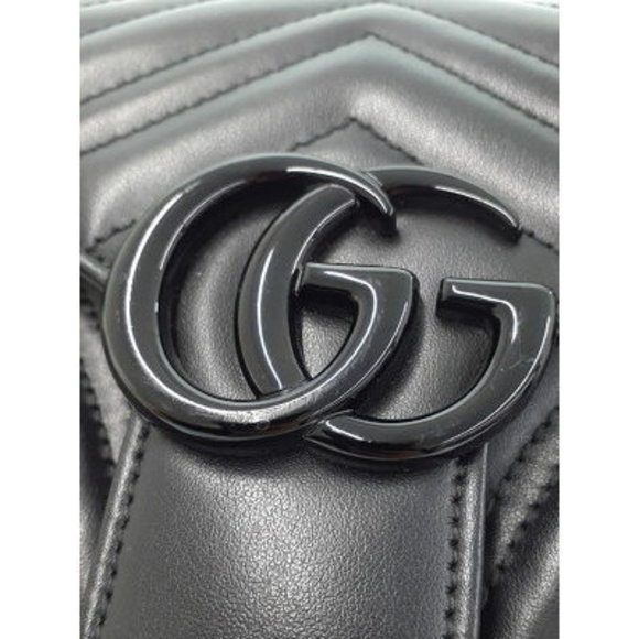 Gucci GG Marmont Quilted Shoulder Bag Chain - Picture 6 of 8